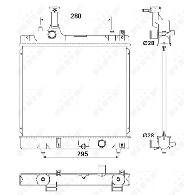 Radiateur, refroidissement du moteur
