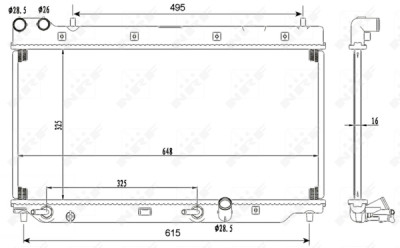 Radiateur, refroidissement du moteur
