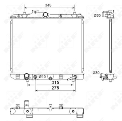 Radiateur, refroidissement du moteur