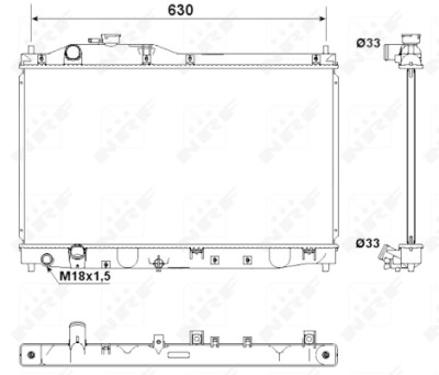 Radiateur, refroidissement du moteur