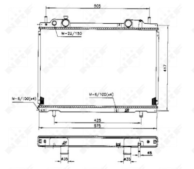 Radiateur, refroidissement du moteur