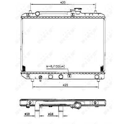 Radiateur, refroidissement du moteur