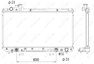 Radiateur, refroidissement du moteur