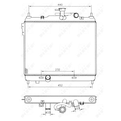 Radiateur, refroidissement du moteur