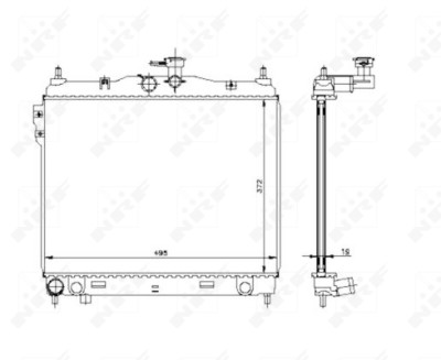 Radiateur, refroidissement du moteur