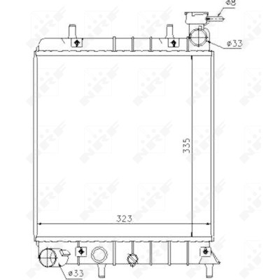 Radiateur, refroidissement du moteur