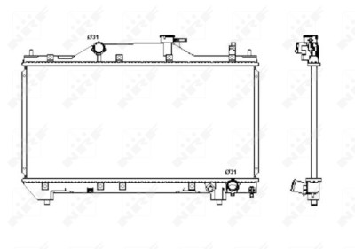Radiateur, refroidissement du moteur