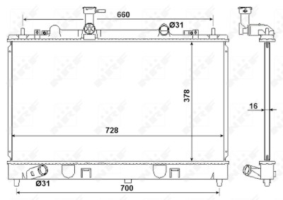 Radiateur, refroidissement du moteur