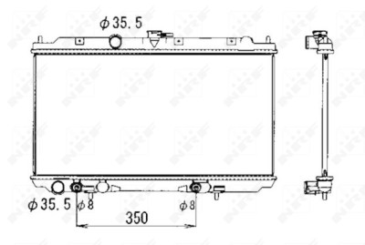 Radiateur, refroidissement du moteur