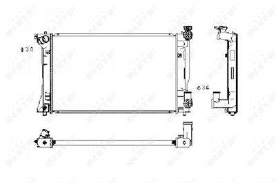 Radiateur, refroidissement du moteur