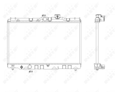 Radiateur, refroidissement du moteur