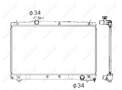 Radiateur, refroidissement du moteur