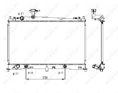Radiateur, refroidissement du moteur