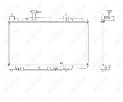 Radiateur, refroidissement du moteur