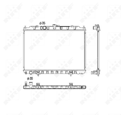 Radiateur, refroidissement du moteur