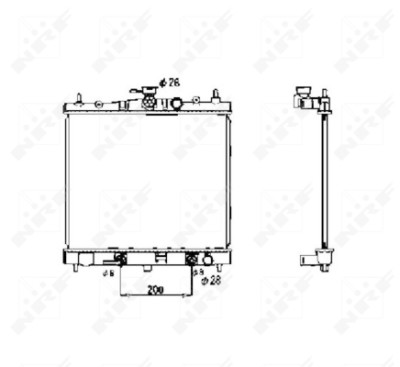 Radiateur, refroidissement du moteur
