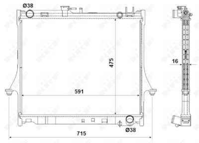 Radiateur, refroidissement du moteur
