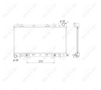 Radiateur, refroidissement du moteur