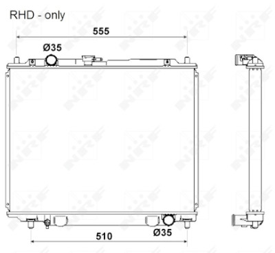 Radiateur, refroidissement du moteur