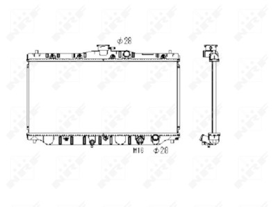 Radiateur, refroidissement du moteur