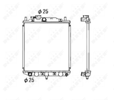 Radiateur, refroidissement du moteur