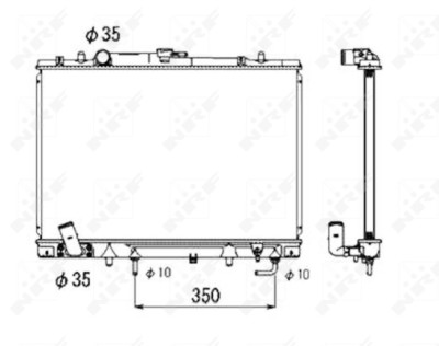 Radiateur, refroidissement du moteur