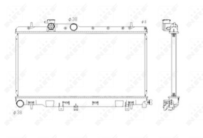 Radiateur, refroidissement du moteur