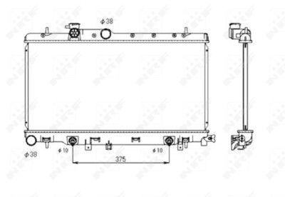 Radiateur, refroidissement du moteur