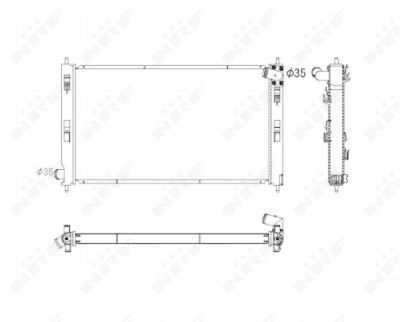 Radiateur, refroidissement du moteur