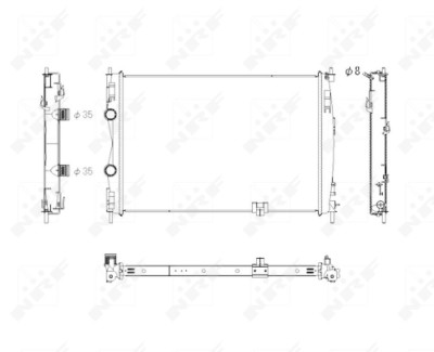 Radiateur, refroidissement du moteur