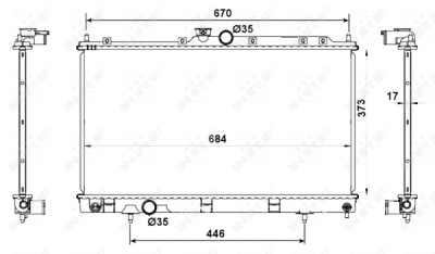 Radiateur, refroidissement du moteur