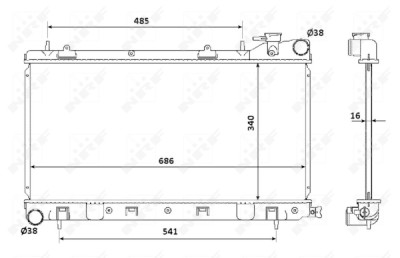 Radiateur, refroidissement du moteur
