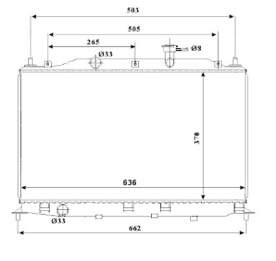 Radiateur, refroidissement du moteur