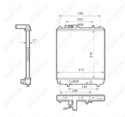 Radiateur, refroidissement du moteur