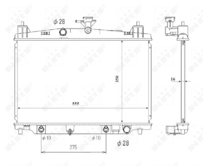Radiateur, refroidissement du moteur