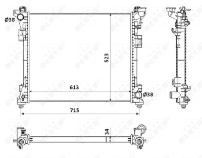 Radiateur, refroidissement du moteur