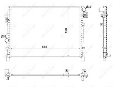 Radiateur, refroidissement du moteur