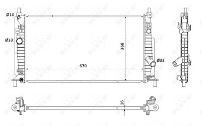Radiateur, refroidissement du moteur