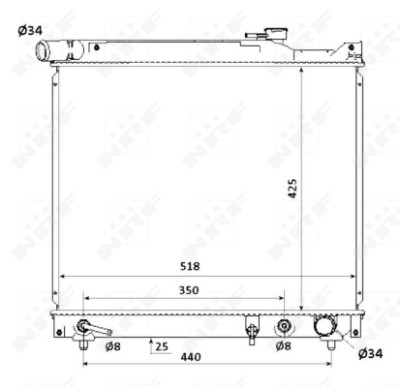 Radiateur, refroidissement du moteur