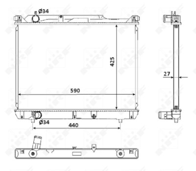 Radiateur, refroidissement du moteur