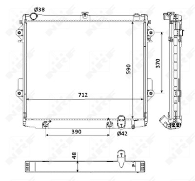 Radiateur, refroidissement du moteur