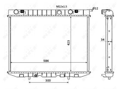 Radiateur, refroidissement du moteur