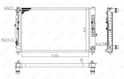 Radiateur, refroidissement du moteur