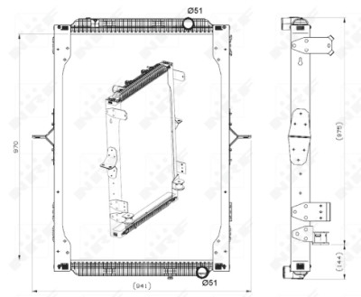 Radiateur, refroidissement du moteur