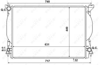 Radiateur, refroidissement du moteur