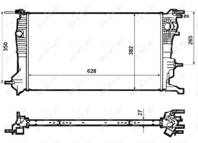 Radiateur, refroidissement du moteur