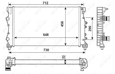 Radiateur, refroidissement du moteur