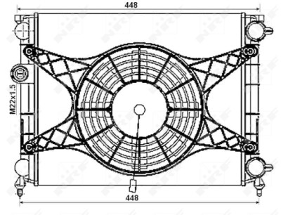 Radiateur, refroidissement du moteur