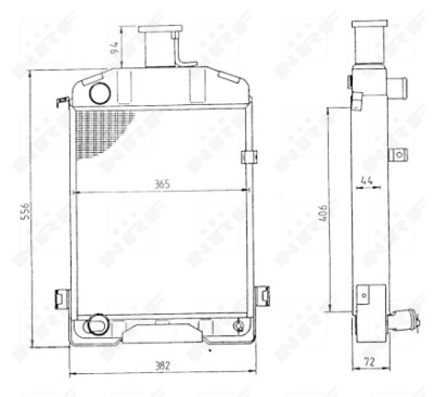 Radiateur, refroidissement du moteur
