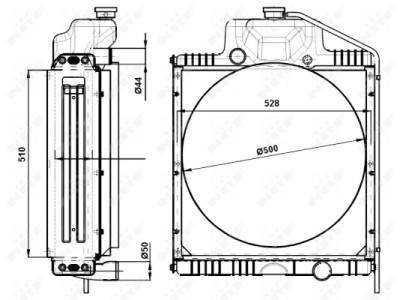 Radiateur, refroidissement du moteur